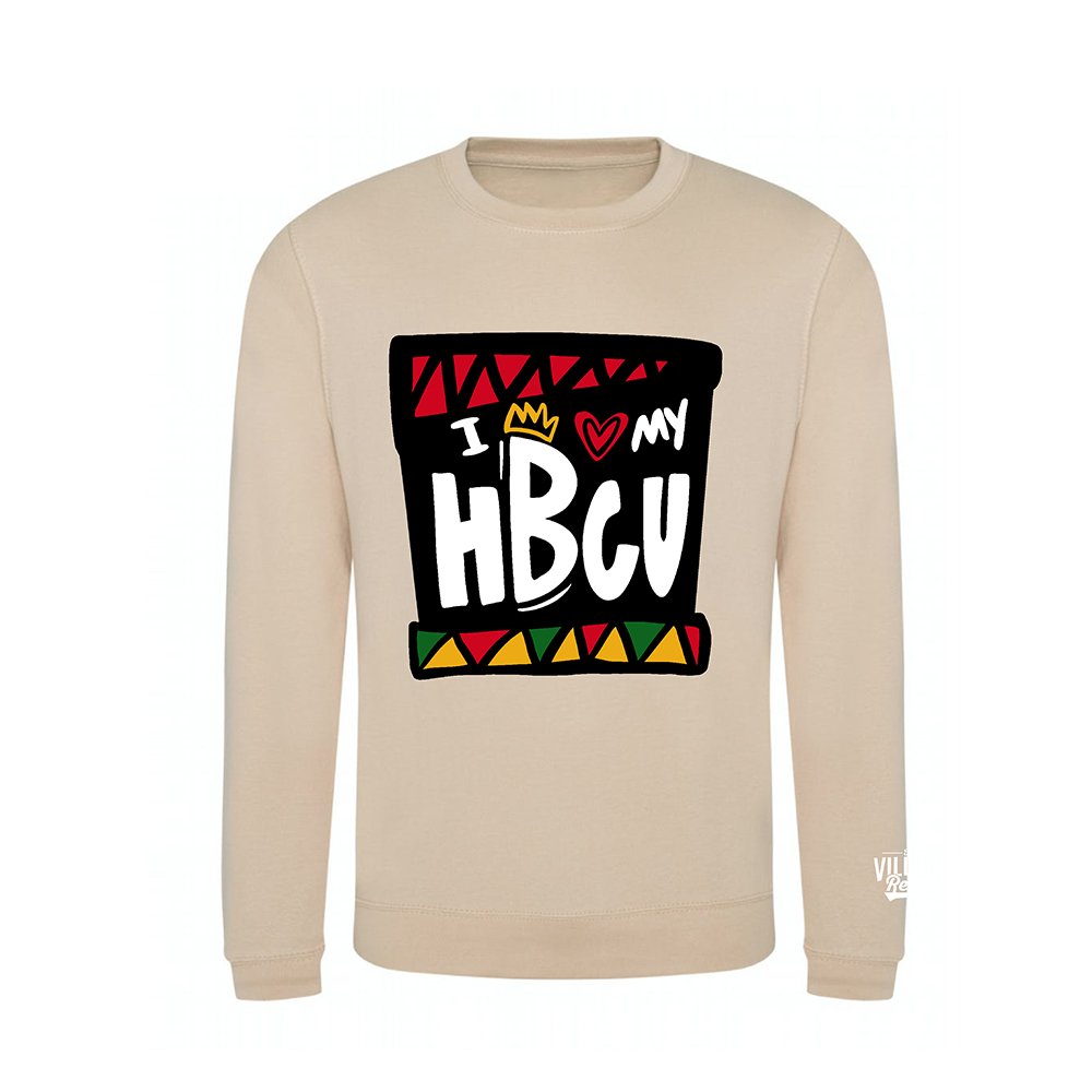 "I Love My HBCU" Crewneck (Limited Edition) - The Village Retail