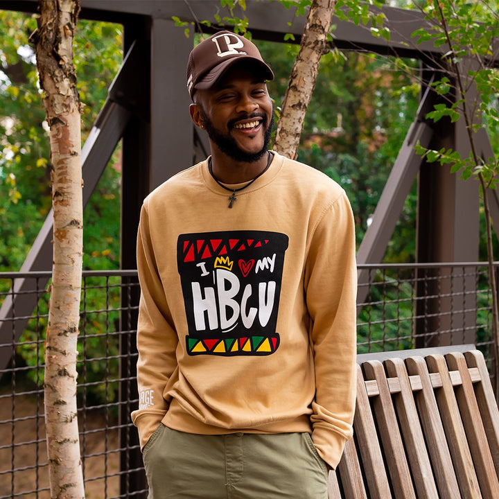 "I Love My HBCU" Crewneck (Limited Edition) - The Village Retail