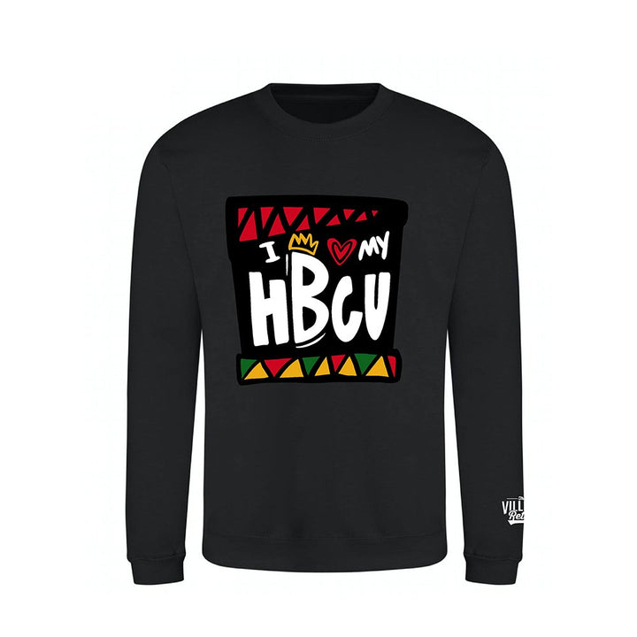 "I Love My HBCU" Crewneck (Limited Edition) - The Village Retail