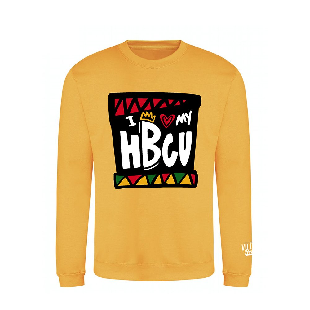 "I Love My HBCU" Crewneck (Limited Edition) - The Village Retail