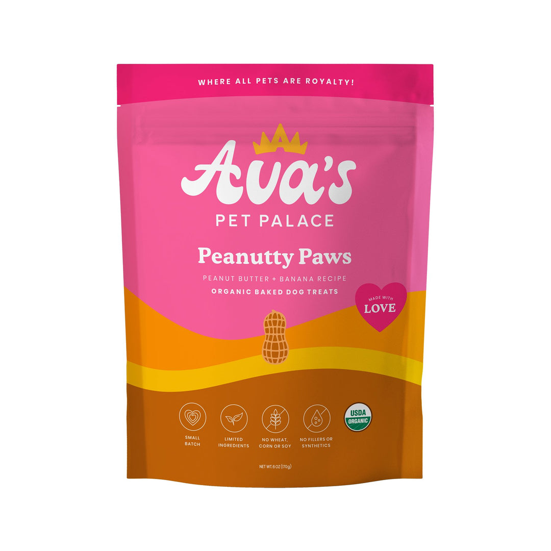 Organic Baked Dog Treats - Peanutty Paws - The Village Retail