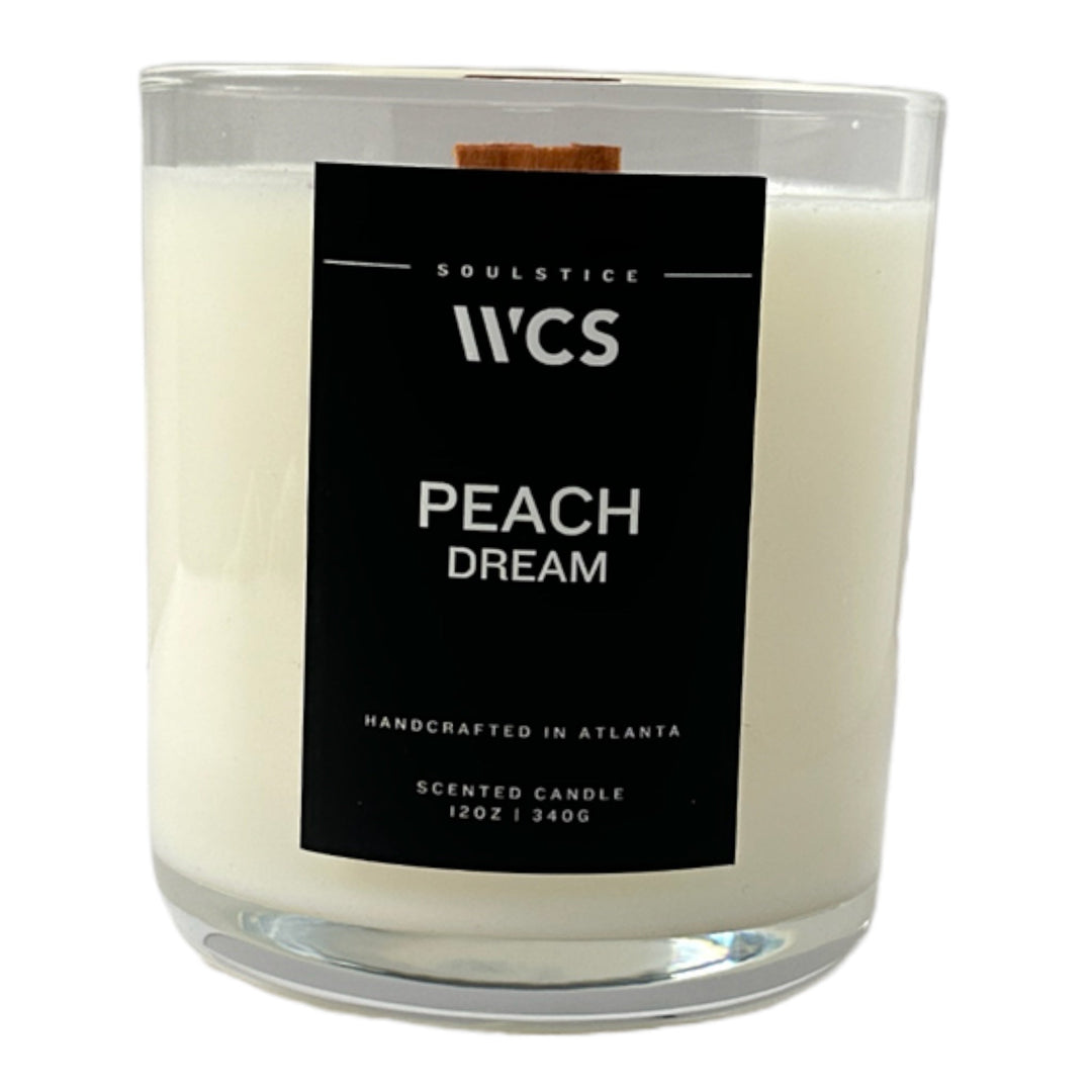 Peach Dream Scented Candle (12 oz.) - The Village Retail
