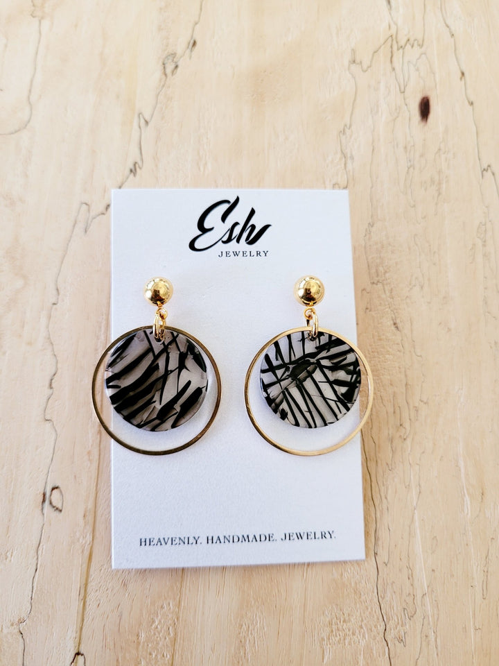 Small Acetate Earrings - The Village Retail