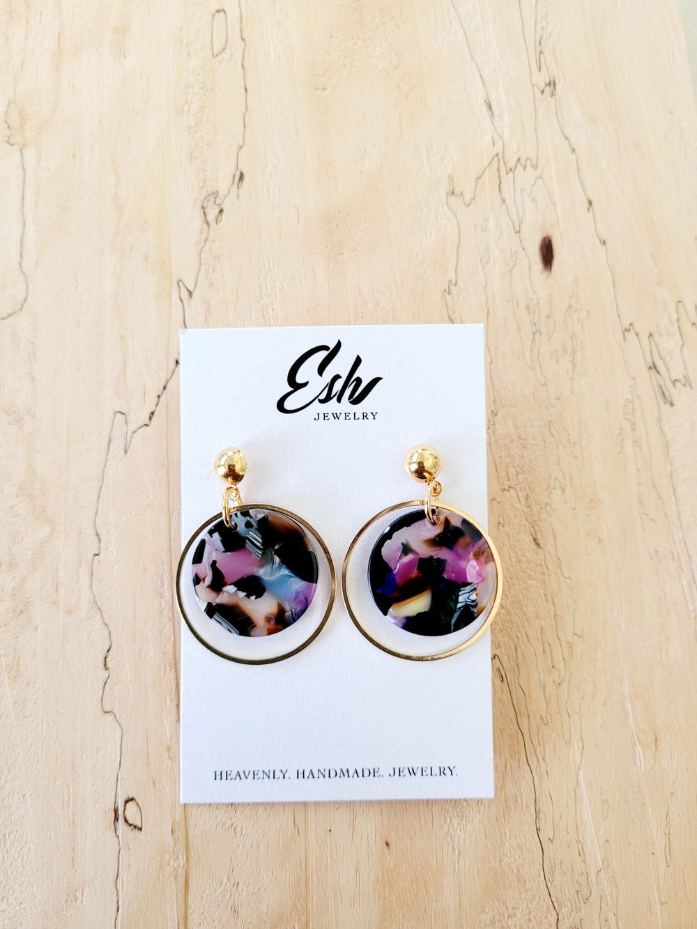 Small Acetate Earrings - The Village Retail