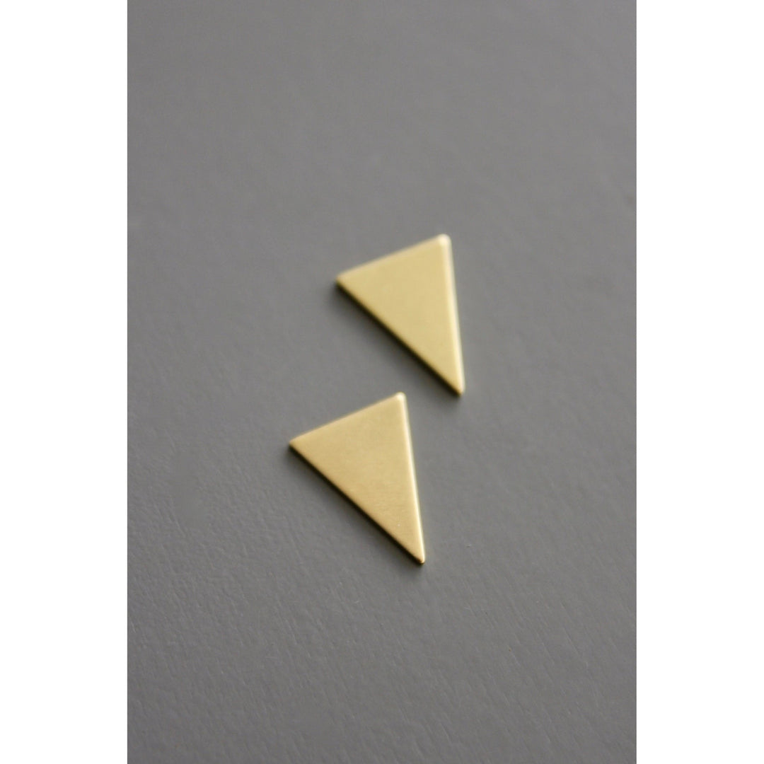 Small Triangle Drop Earring - The Village Retail