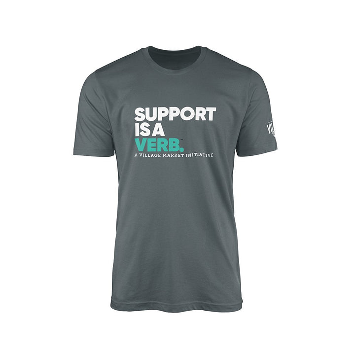 Support is a Verb Tee - The Village Retail