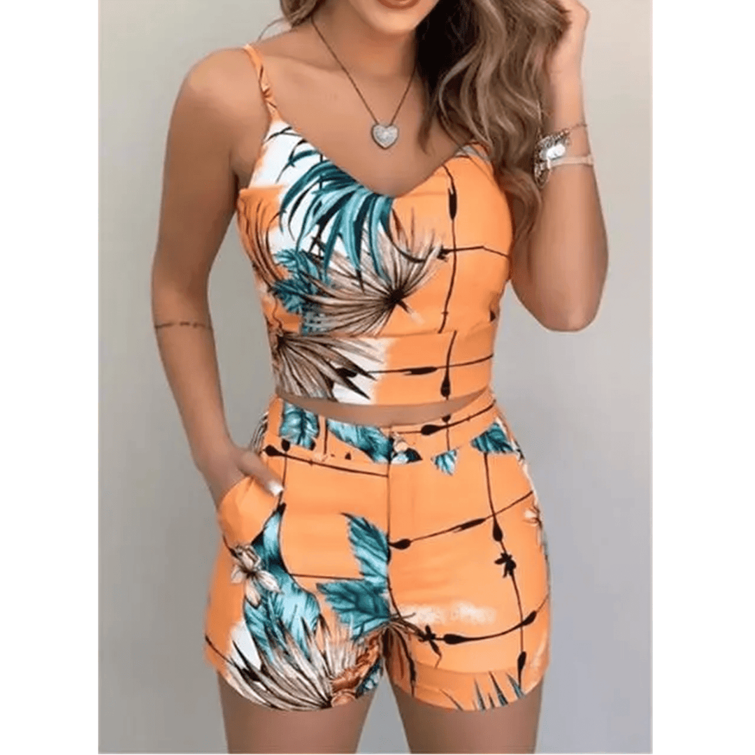 Women's Fashion Shorts Suits 2 Piece Set - The Village Retail